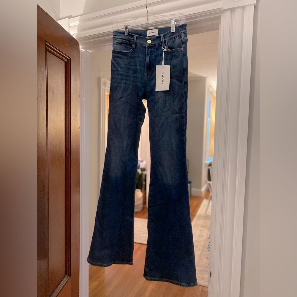 FRAME Le High Flare jeans NWT